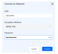 «Другие сети», введите SSID 