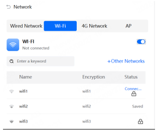 Настройка Wi-Fi