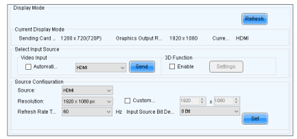 Информация об источнике входного сигнала