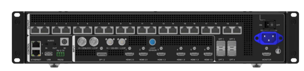 VX2000 pro задняя панель