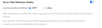 NTP: Это устройство может выступать в качестве NTP