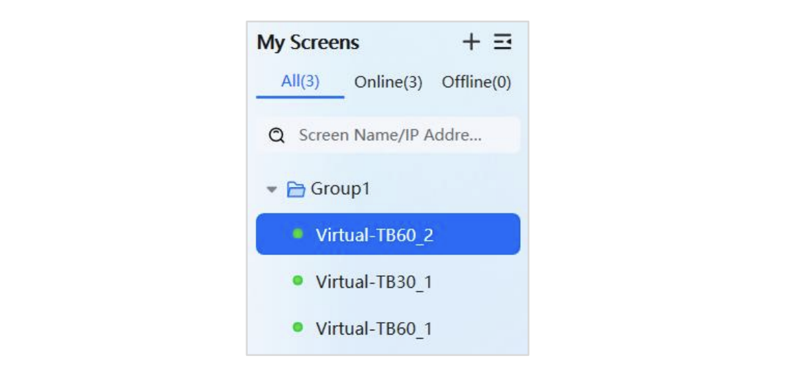 Автоматический поиск экранов