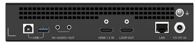MG200 Encoder задняя панель